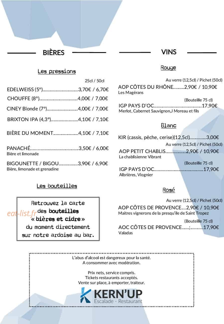 Kern’Up — carte page 6