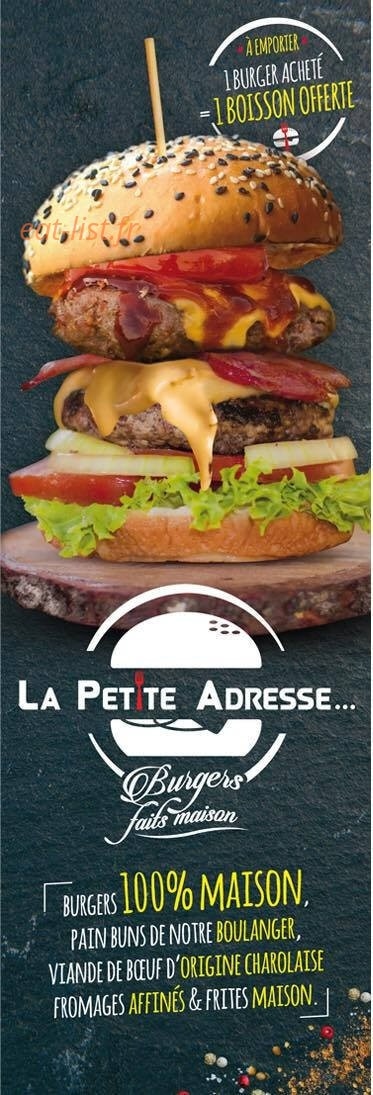 La petite adresse — carte page 1
