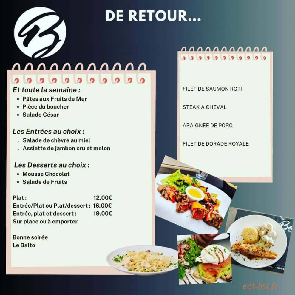 Le Balto — carte page 1
