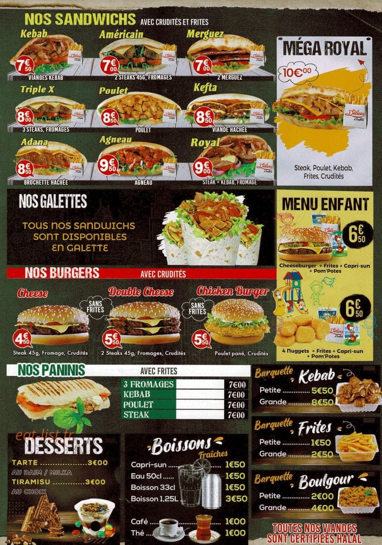 Les délices d ‘Halfeti — carte page 4