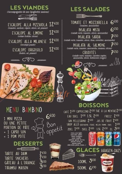 Lp Pizza — carte page 4