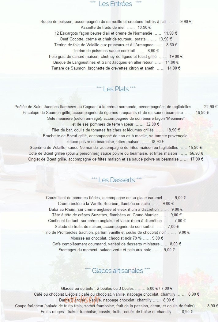 Le grand large — carte page 2