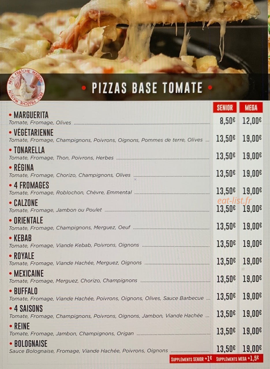 Au bon gout — carte page 2