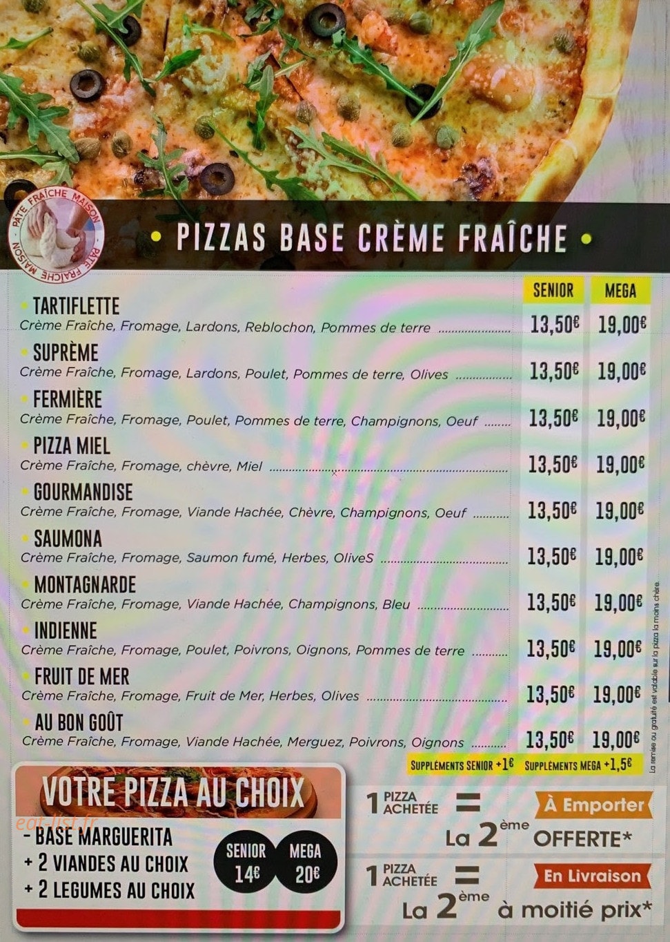 Au bon gout — carte page 3