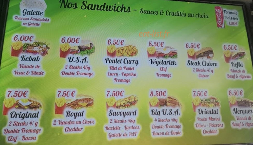 Le Best Caudebec — carte page 1