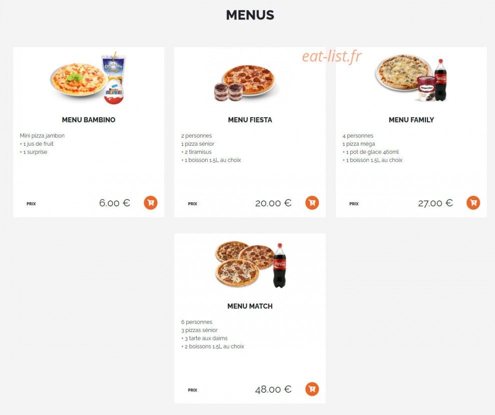 Le Comptoir a Pizza — carte page 1