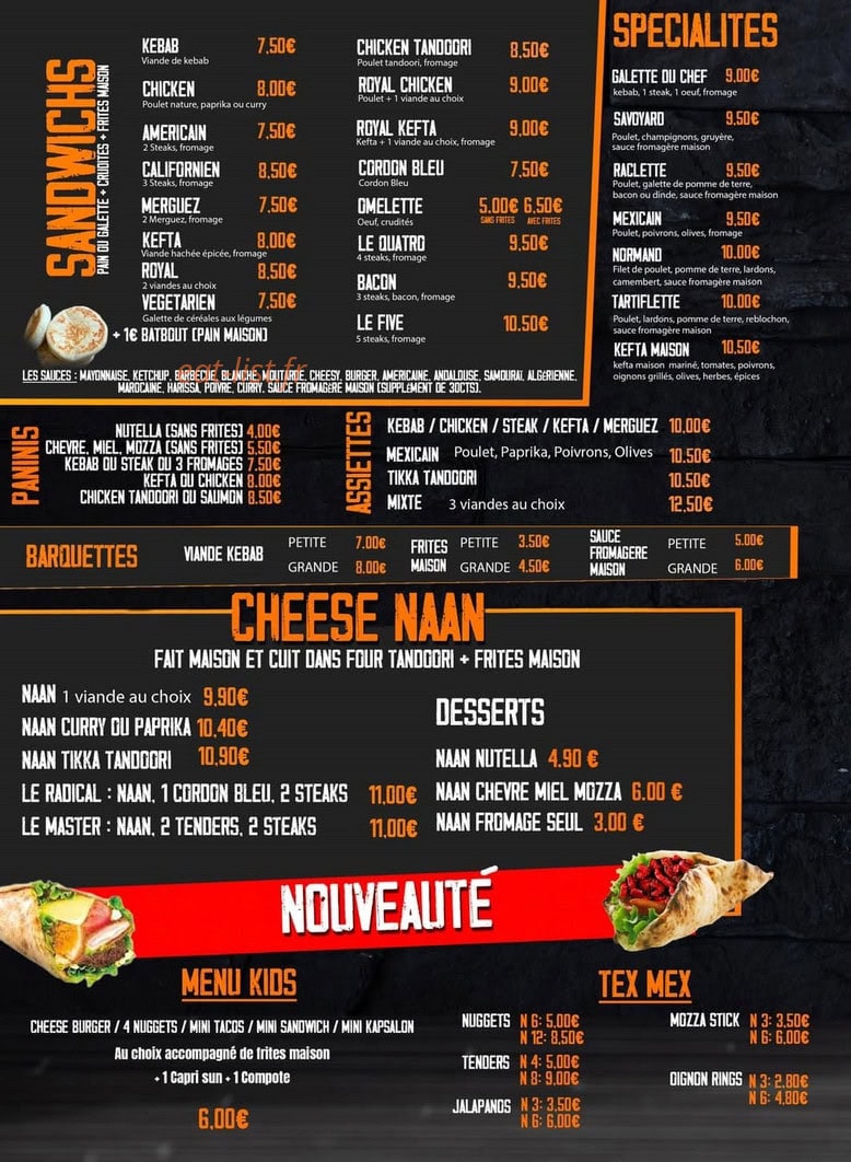 Le Safran — carte page 2