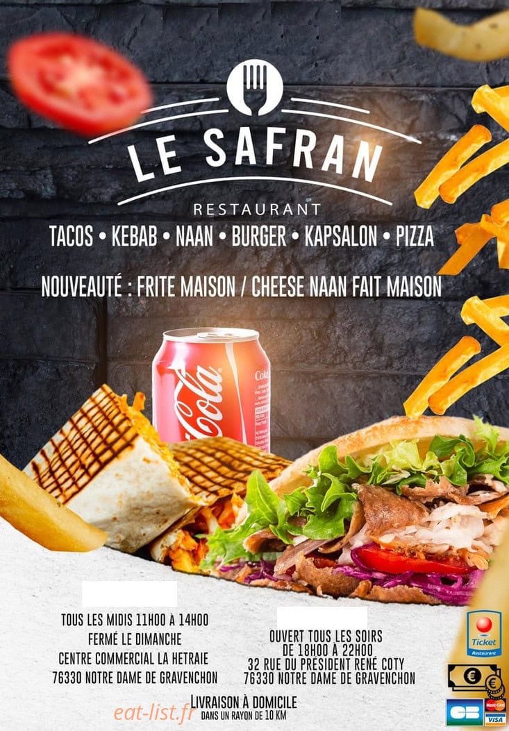 Le Safran — carte page 1