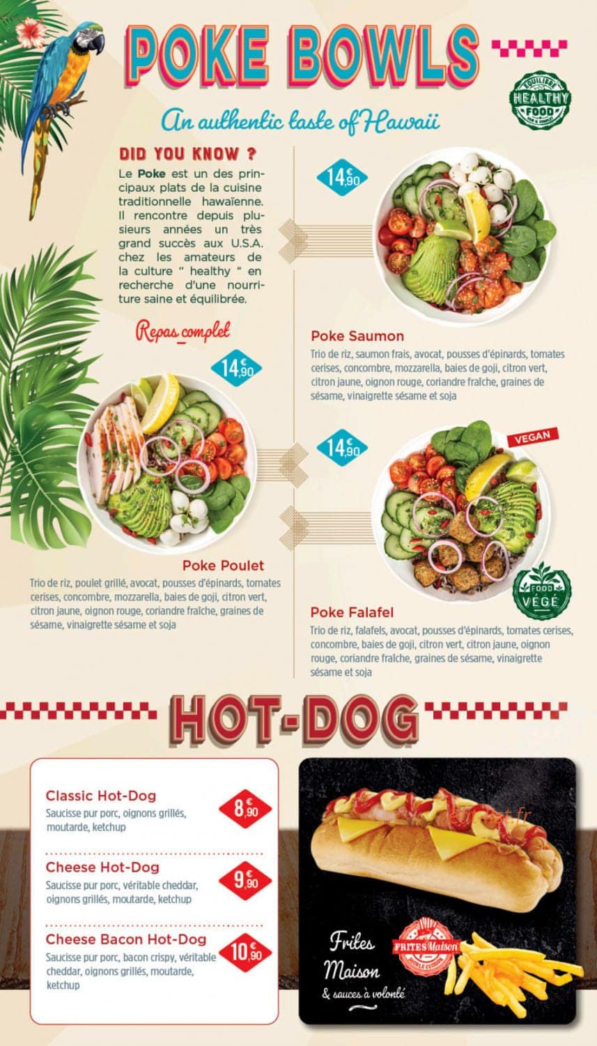 Holly's Diner — carte page 10