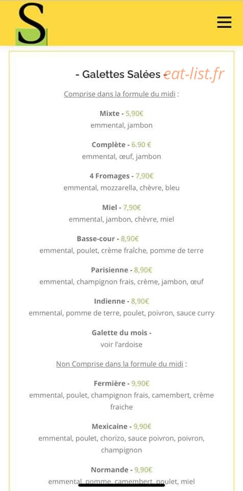 Le Sarrasin — carte page 6