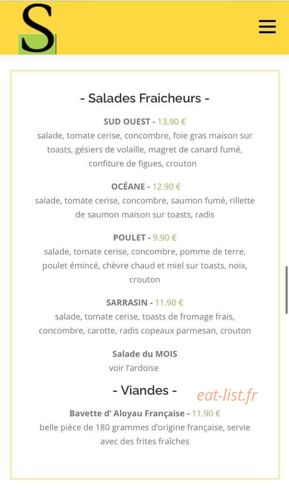 Le Sarrasin — carte page 2