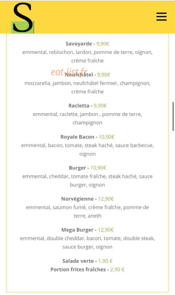 Le Sarrasin — carte page 1