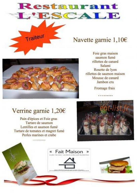 L'Escale — carte page 2