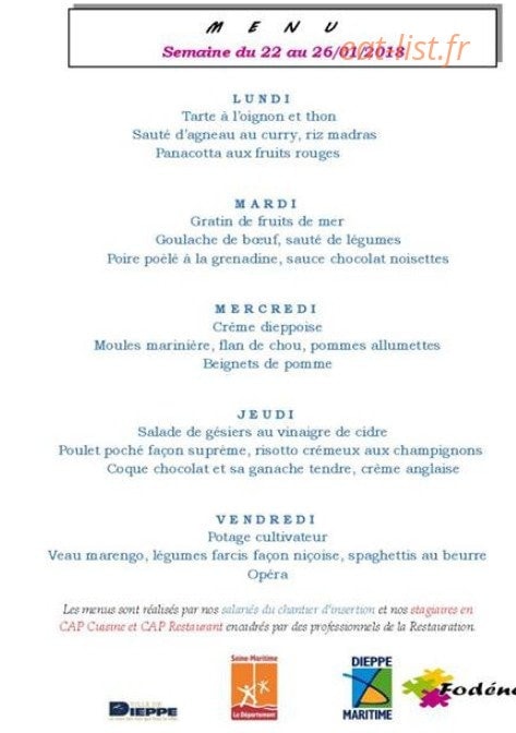 L'Arlequin — carte page 2