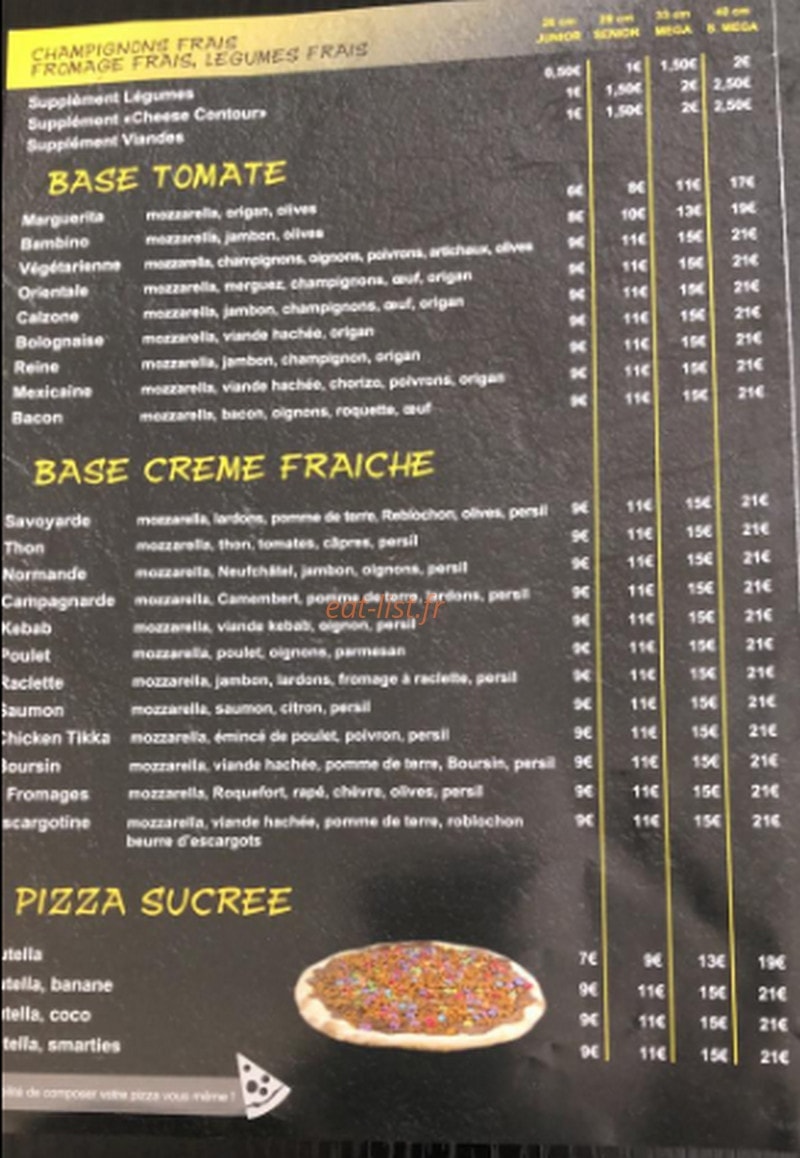 Le Messi kebab — carte page 3