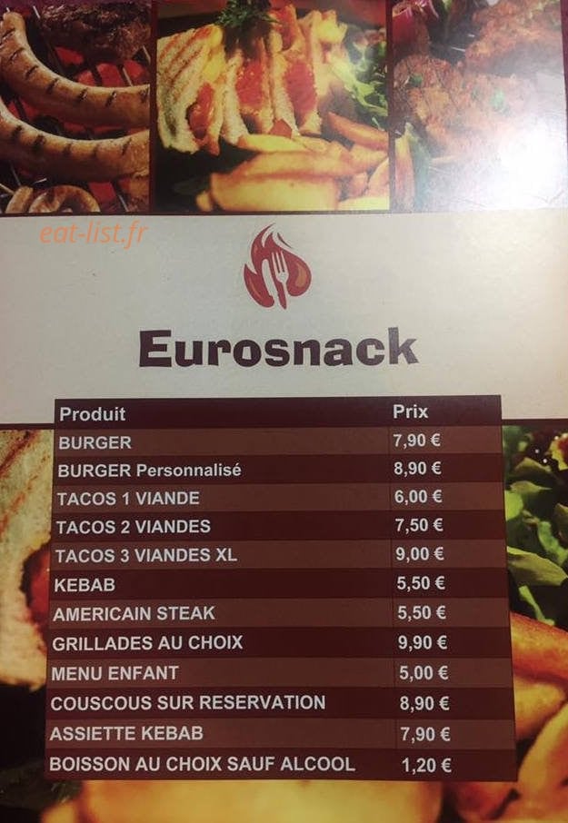 Eurosnack — carte page 1