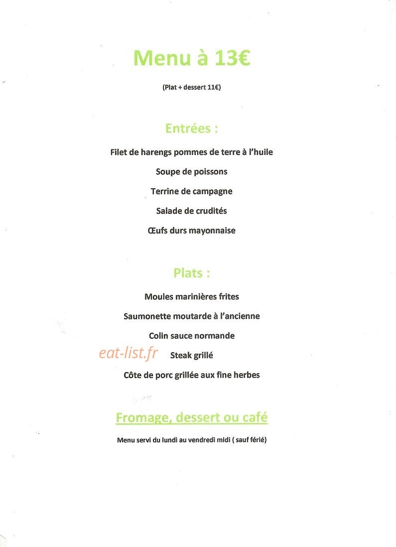 L'Escalier — carte page 1
