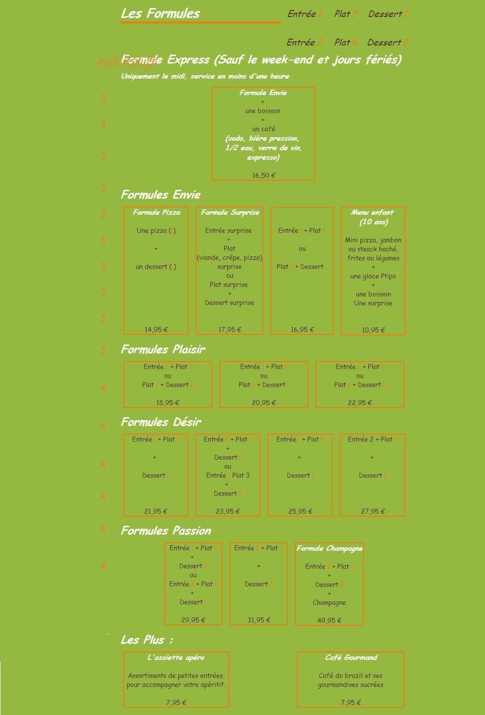 La Flibuste — carte page 1