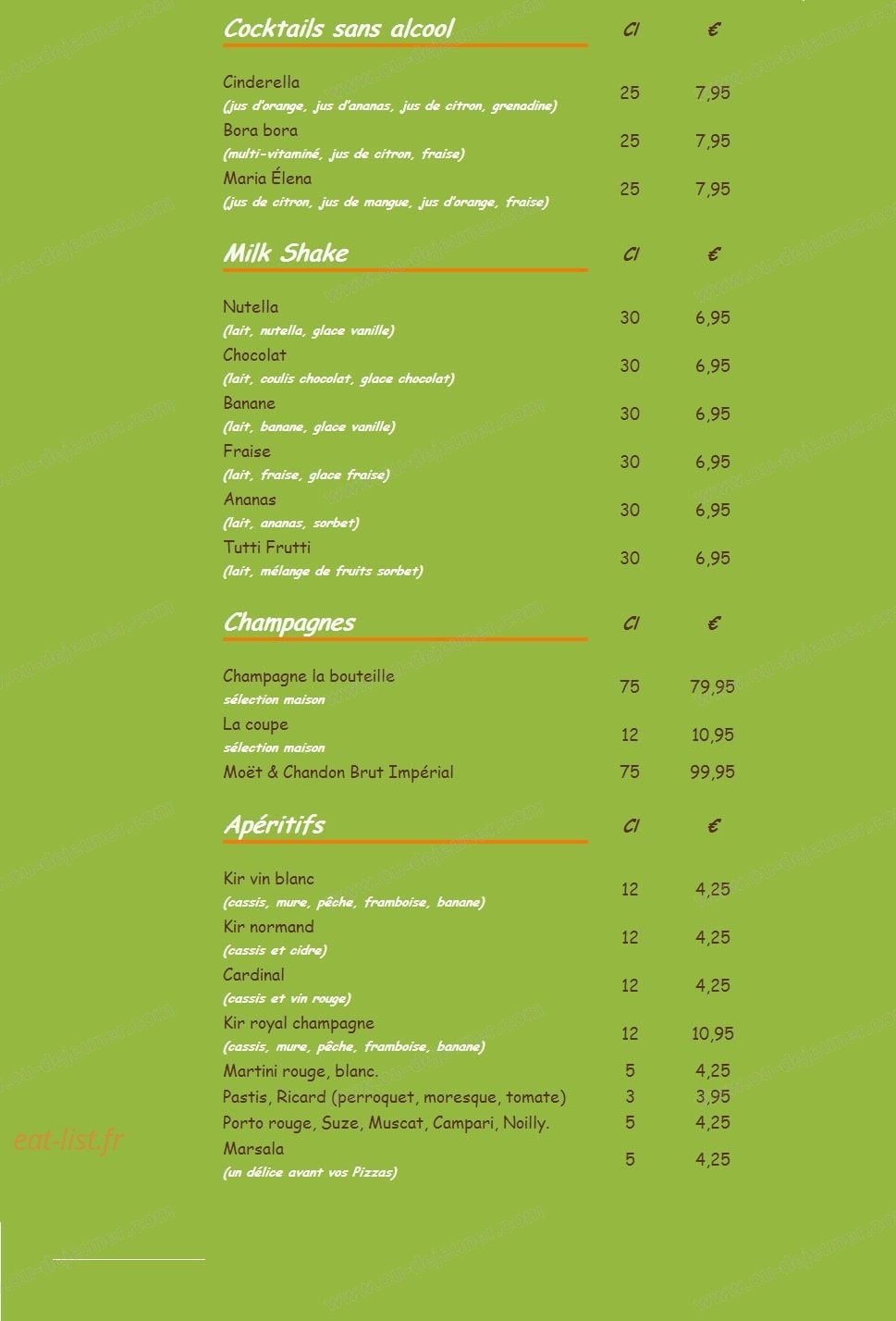 La Flibuste — carte page 11