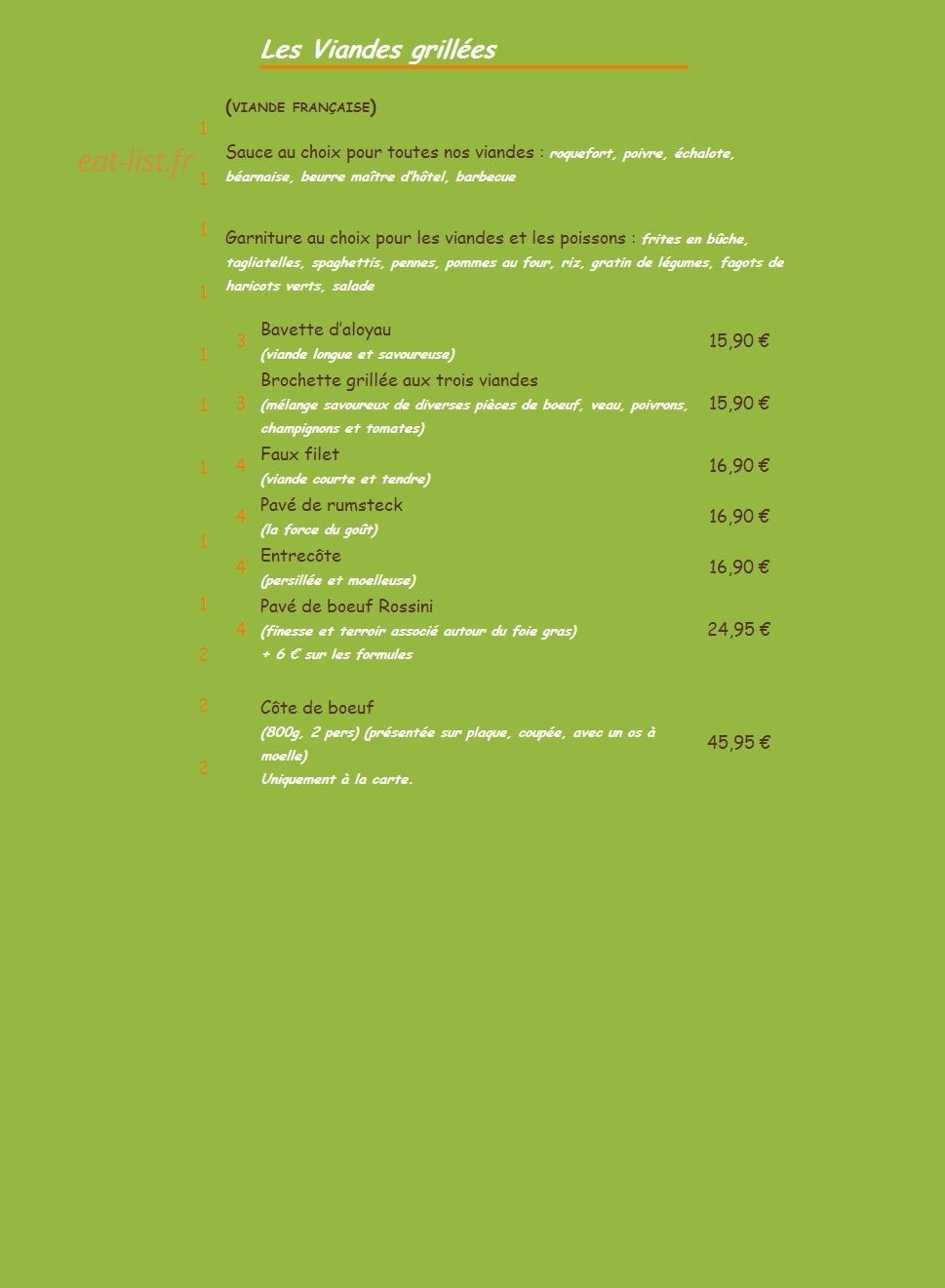 La Flibuste — carte page 6