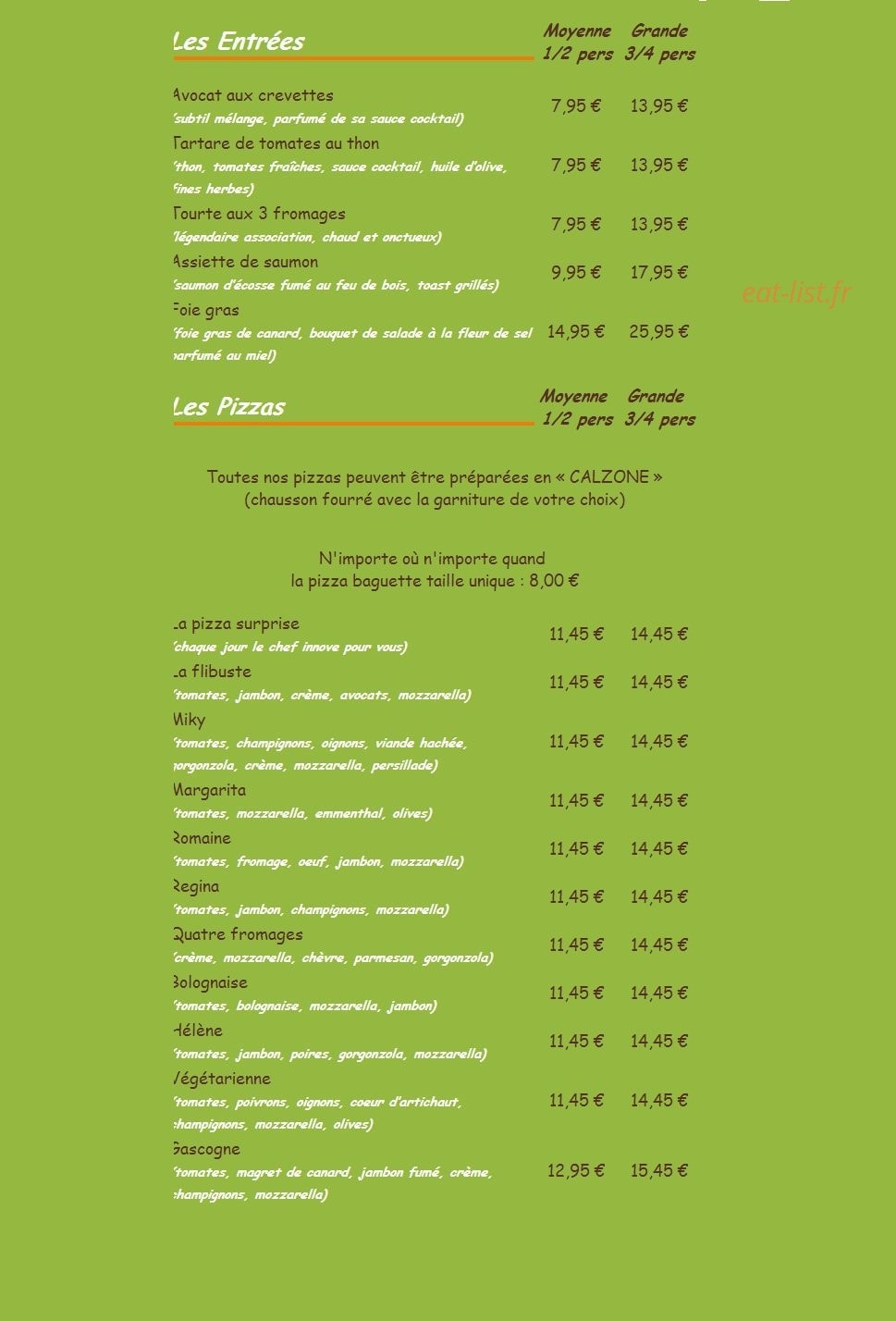 La Flibuste — carte page 18