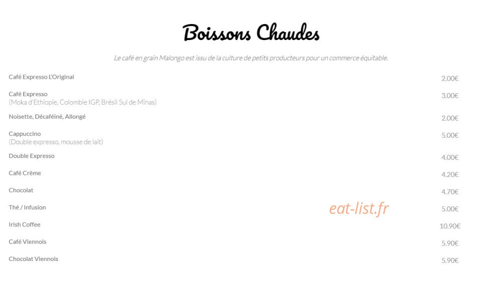 La Plage — carte page 13
