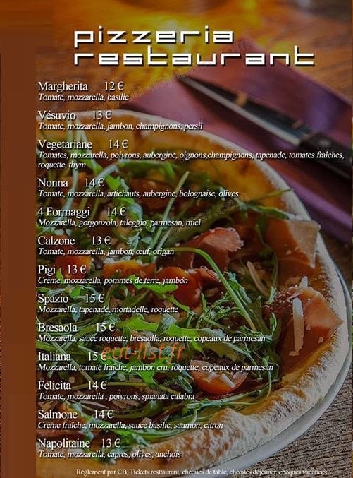 Le Spazio — carte page 2