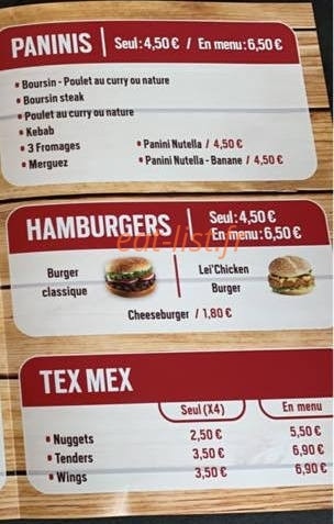 Lei' tacos — carte page 4