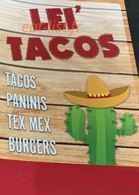 Lei' tacos — carte page 1