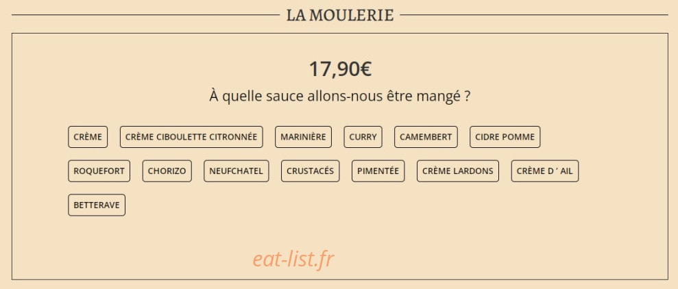 Les Falaises — carte page 1