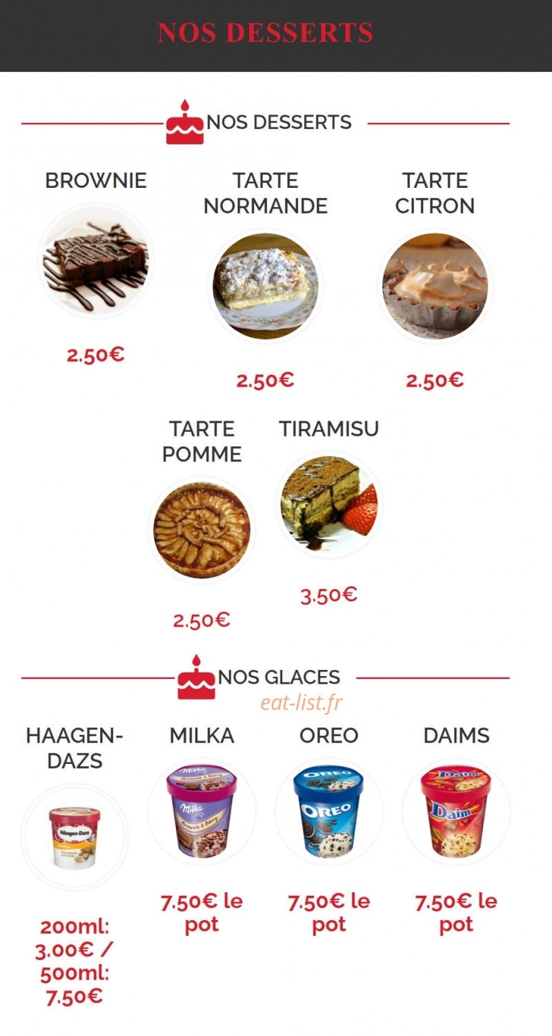 Pizza Fecamp Mistral — carte page 6