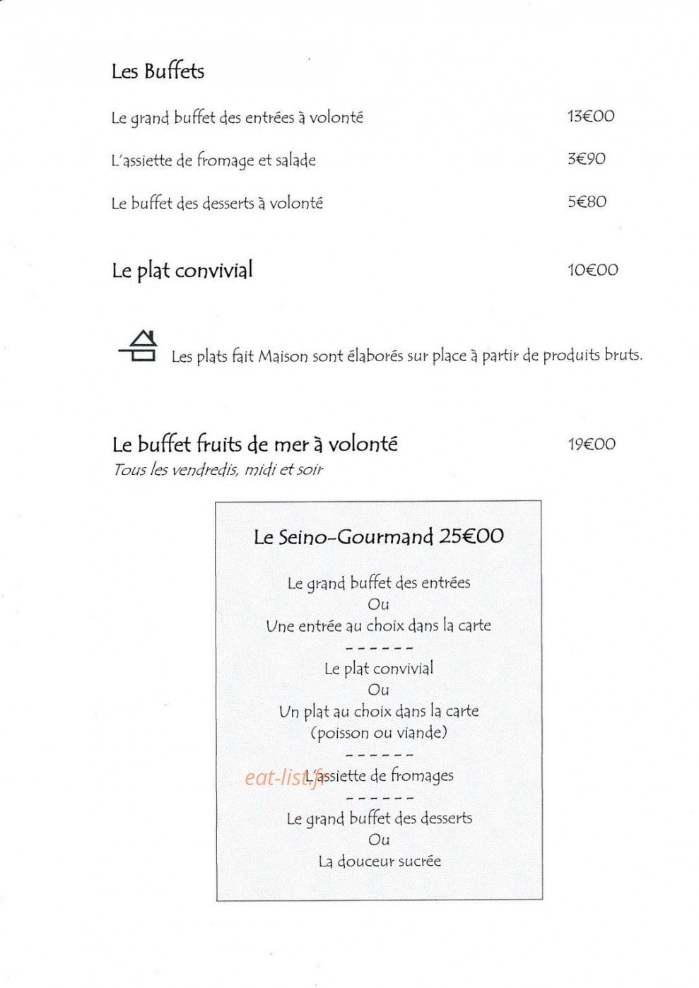 Le seino marin — carte page 2