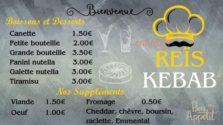 Rëis kebab — carte page 3