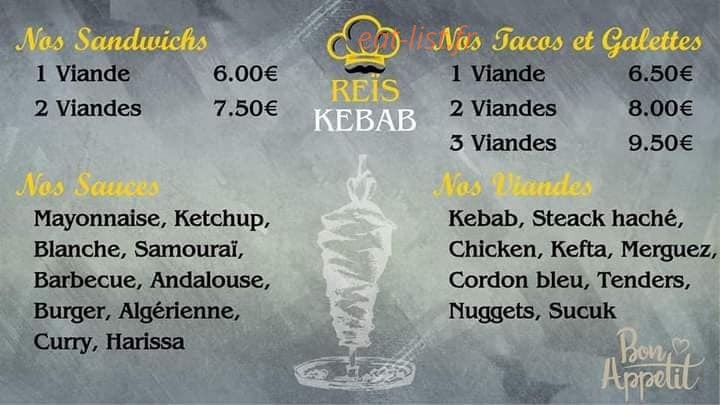Rëis kebab — carte page 2