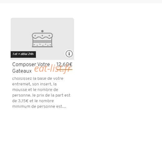 Boulangerie Vilain — carte page 10