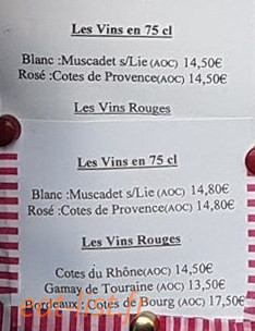 La Grillade — carte page 4