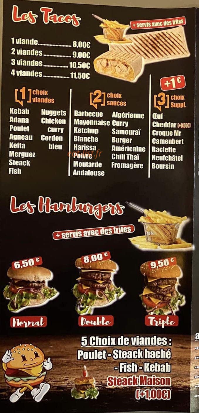 House Kebab — carte page 3