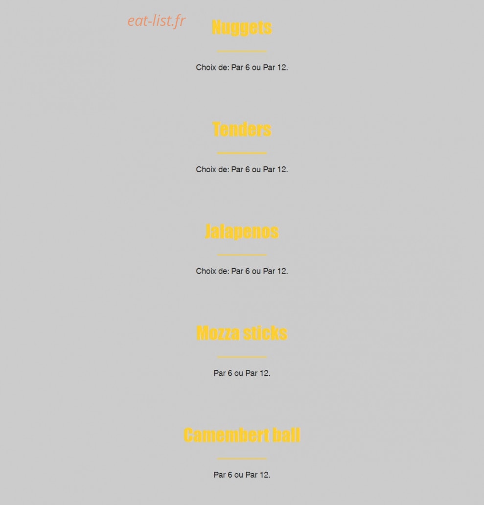 Pizza Gold — carte page 8