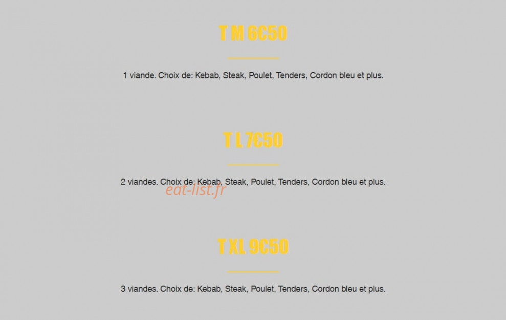Pizza Gold — carte page 6