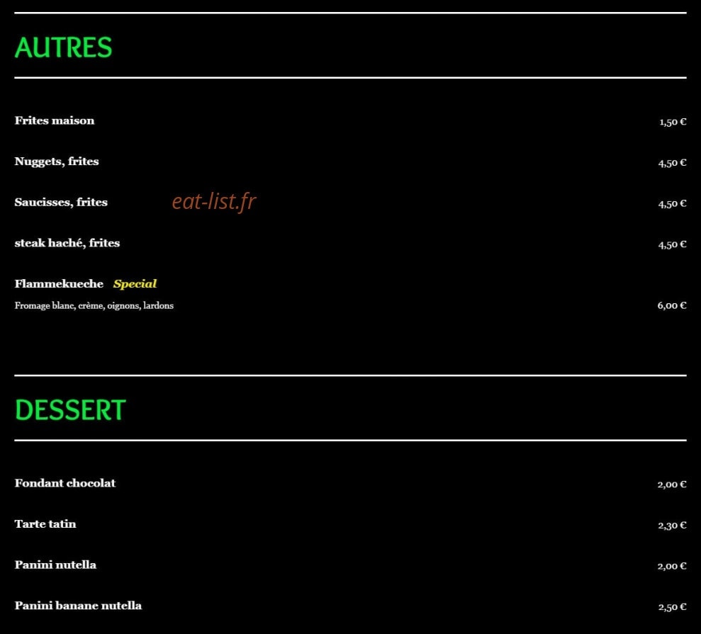 Rolskafee — carte page 5