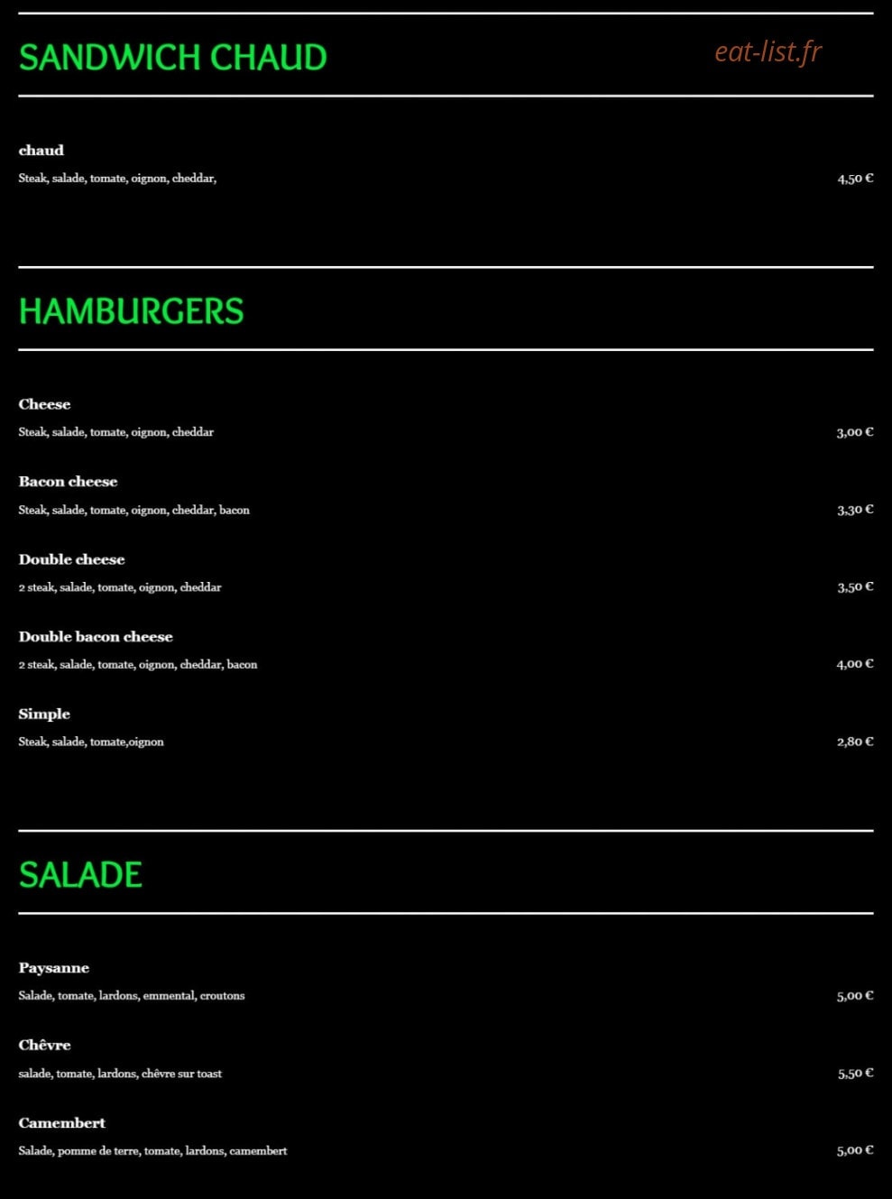 Rolskafee — carte page 2
