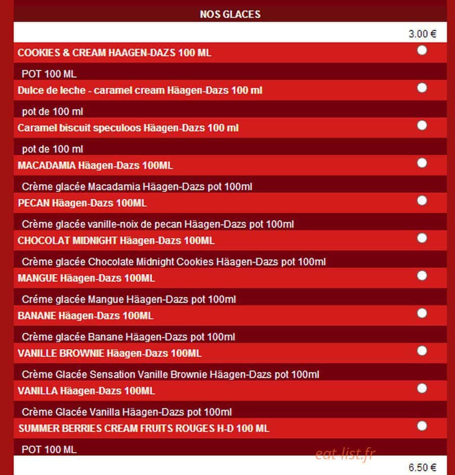 Pizza Capri — carte page 6