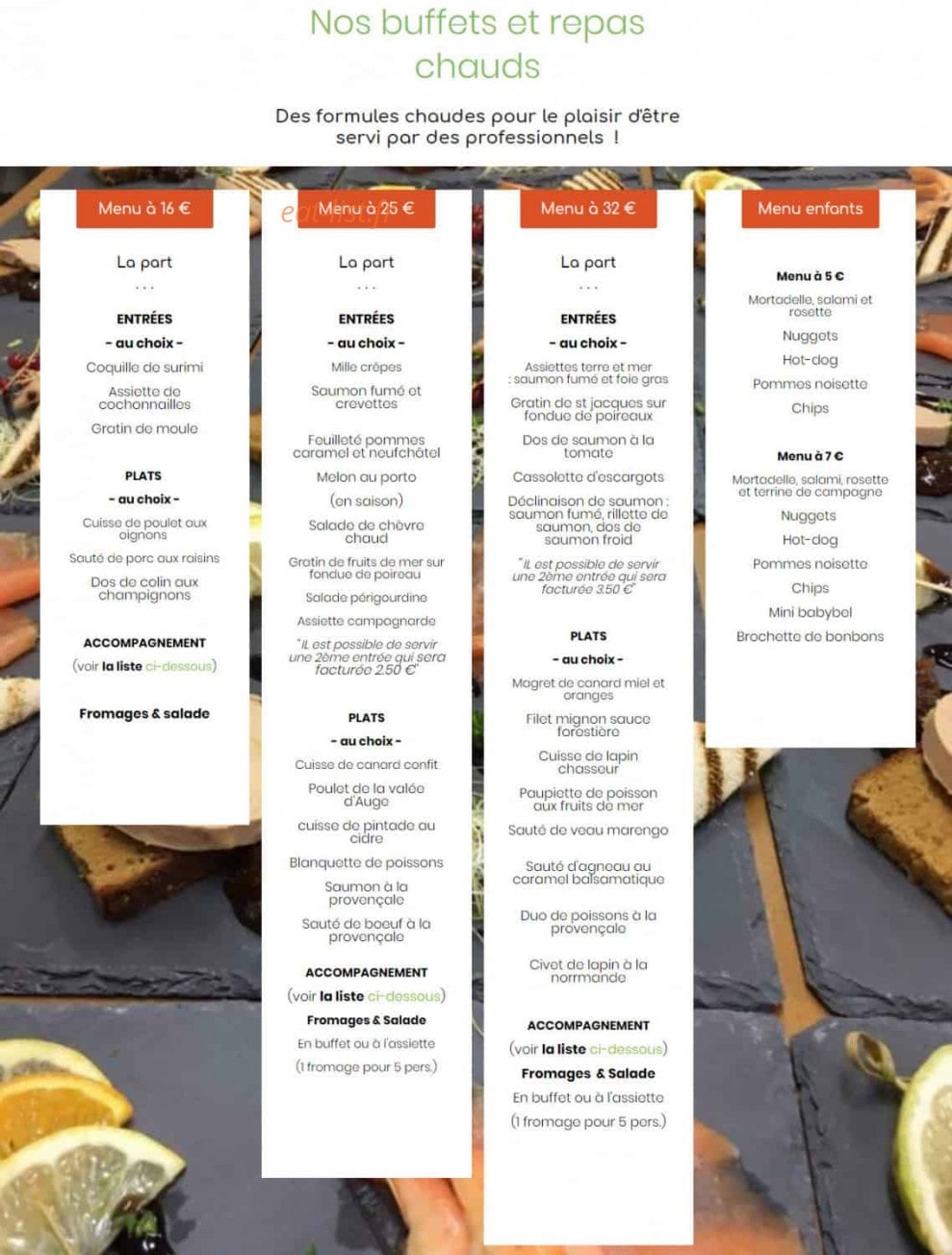 Generation Gourmande — carte page 2