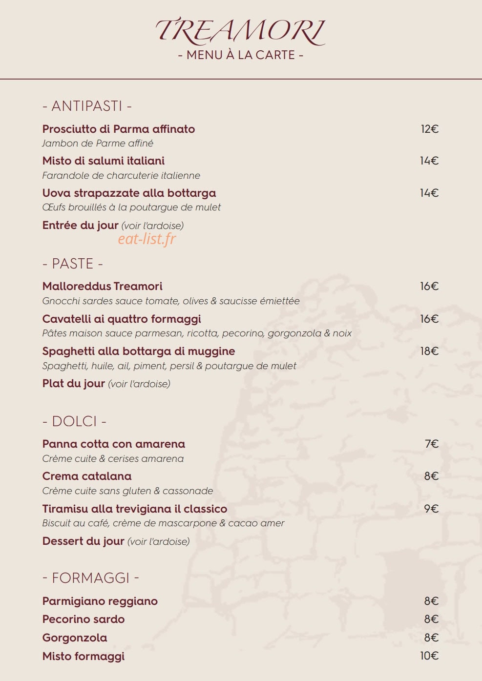 Treamori — carte page 1