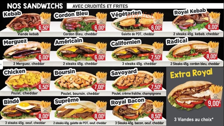 Duclair Food — carte page 4