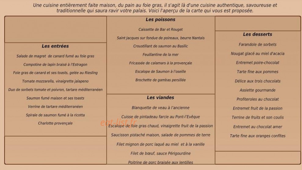 La Pommeraie — carte page 1