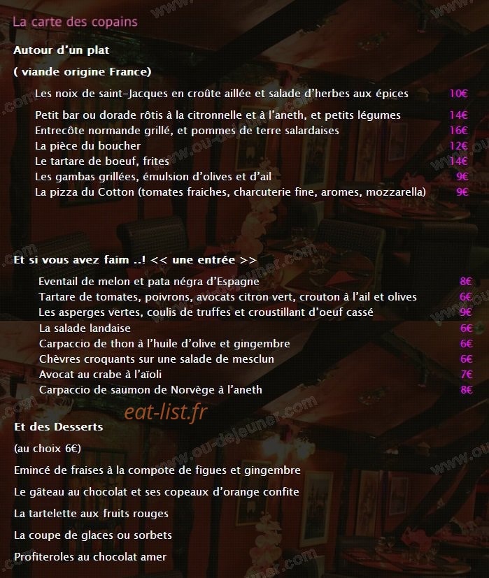 La Brocherie — carte page 1