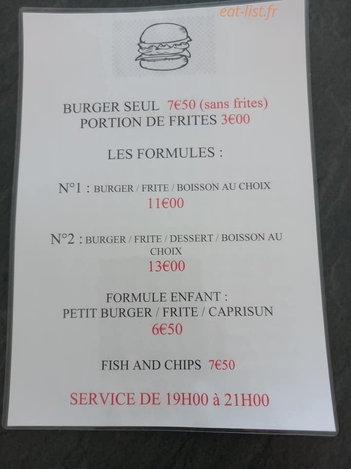 Café De La Place — carte page 7
