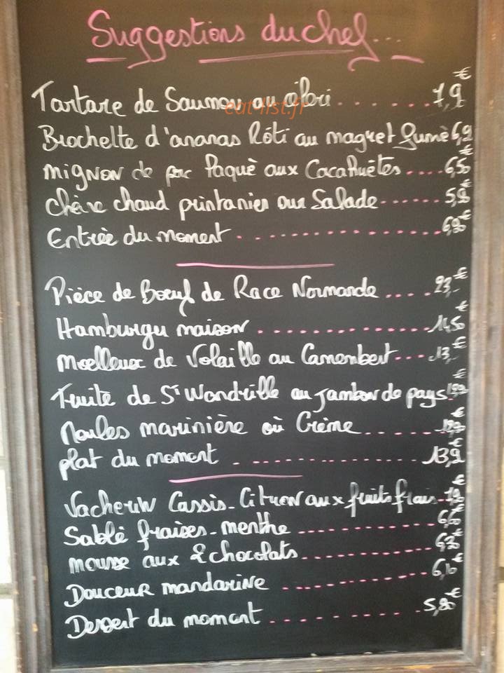 Au Fils Du Temps — carte page 1