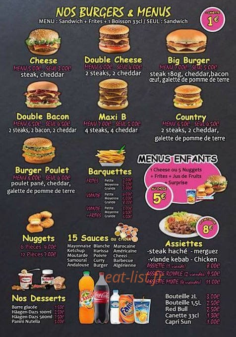 O'Delicie — carte page 6